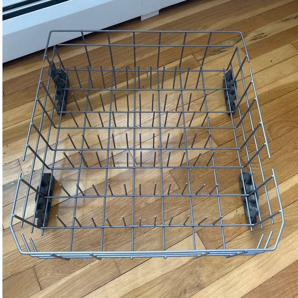 KitchenAid KDTE104ESS1 Dishwasher Lower Bottom Rack OEM W10728159 + Wheels